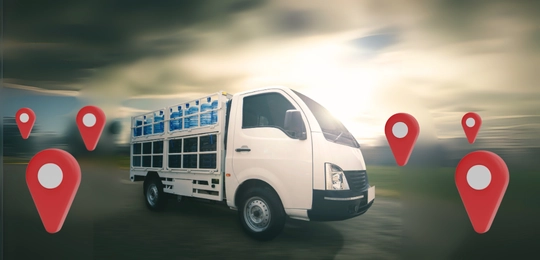 App Control de rutas de reparto